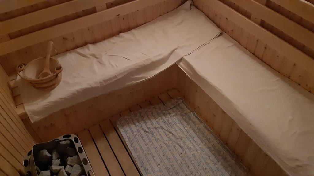 Posteľ alebo postele v izbe v ubytovaní Bajusz Vendégház