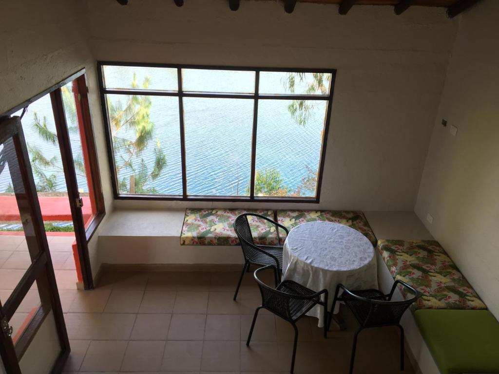Balkón nebo terasa v ubytování Ecolodge Bahia del Peñón