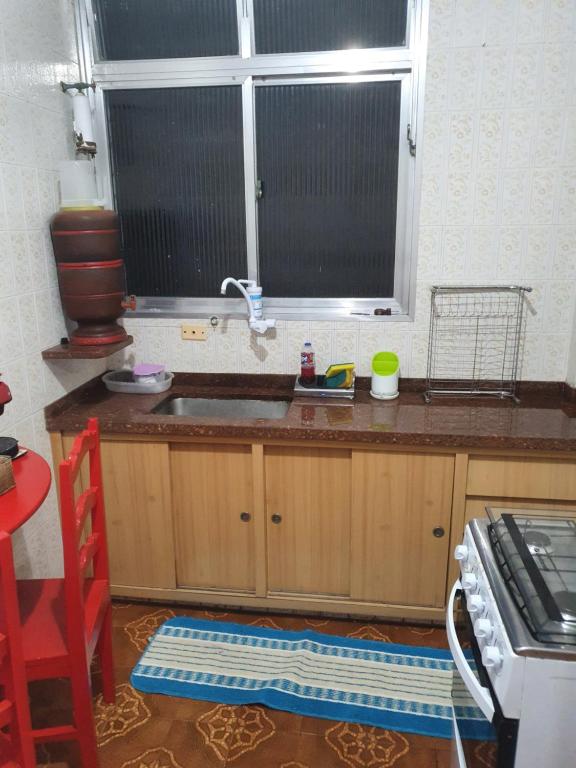  Apartamento inteiro Santos 100mts da praia