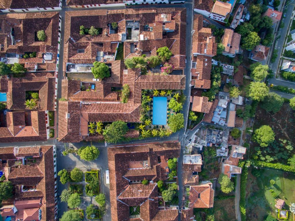 Letecký snímek ubytování Hotel Mariscal Robledo