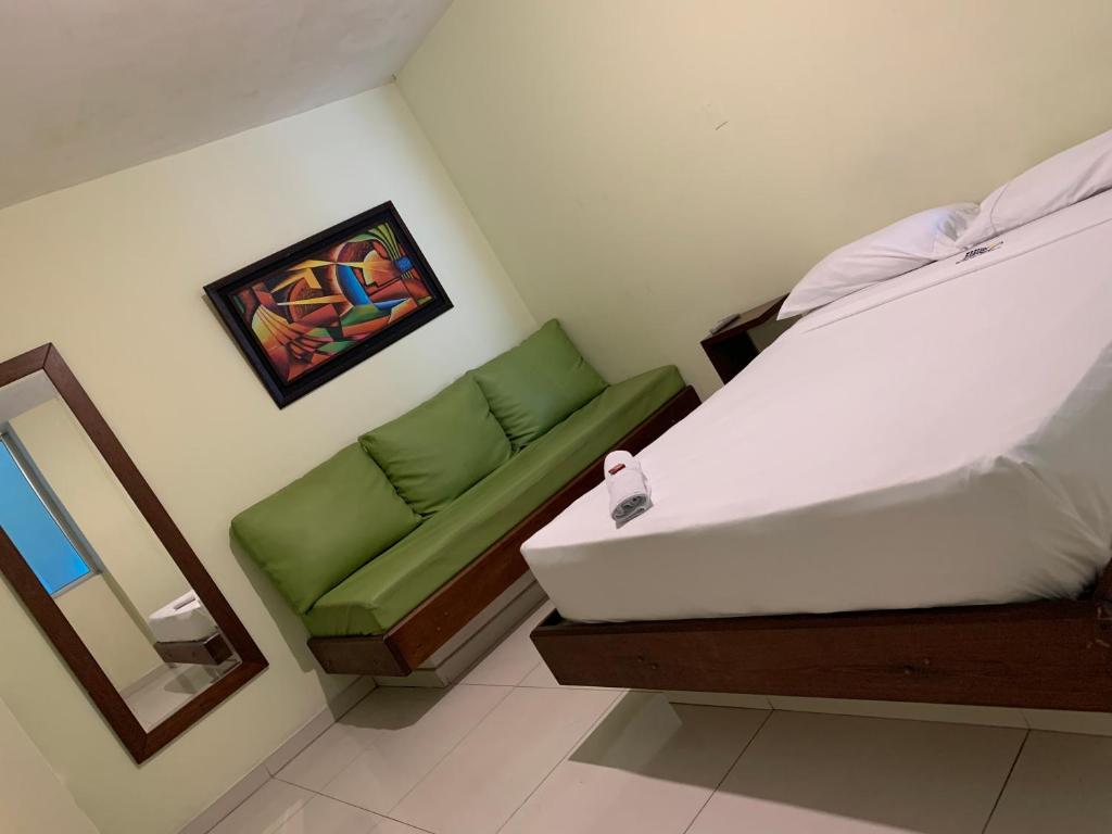 Postel nebo postele na pokoji v ubytování Hotel Bellavista Premium