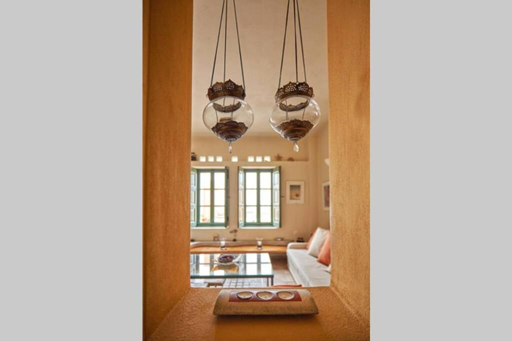 Posezení v ubytování Summer House in Santorini