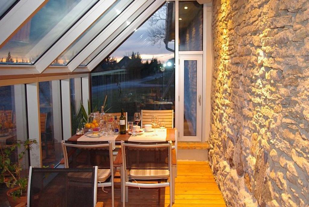 Balkón nebo terasa v ubytování Dagen Haus Guesthouse