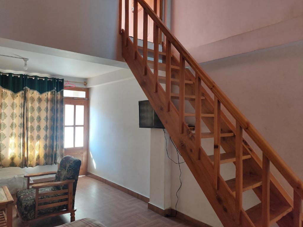 TV a/nebo společenská místnost v ubytování Hotel BHRIGU