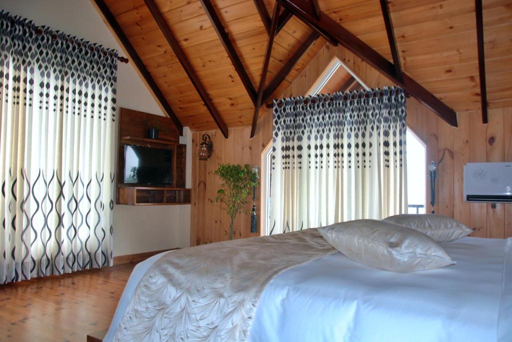 Postel nebo postele na pokoji v ubytování Cottage San Francesco