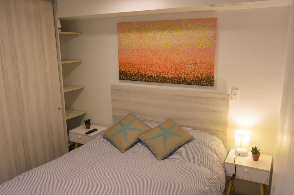 Postel nebo postele na pokoji v ubytování Vista Abanico