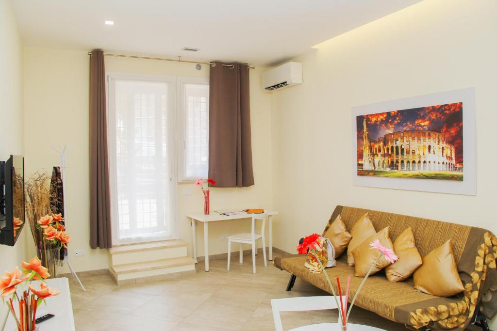 Posedenie v ubytovaní DOMUS DIVI - appartamento nel cuore di Roma