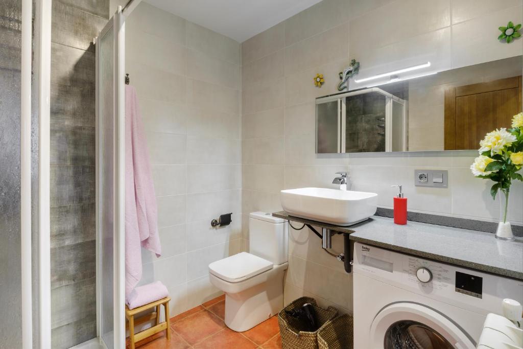 Koupelna v ubytování APARTAMENTO CASA PALOMA