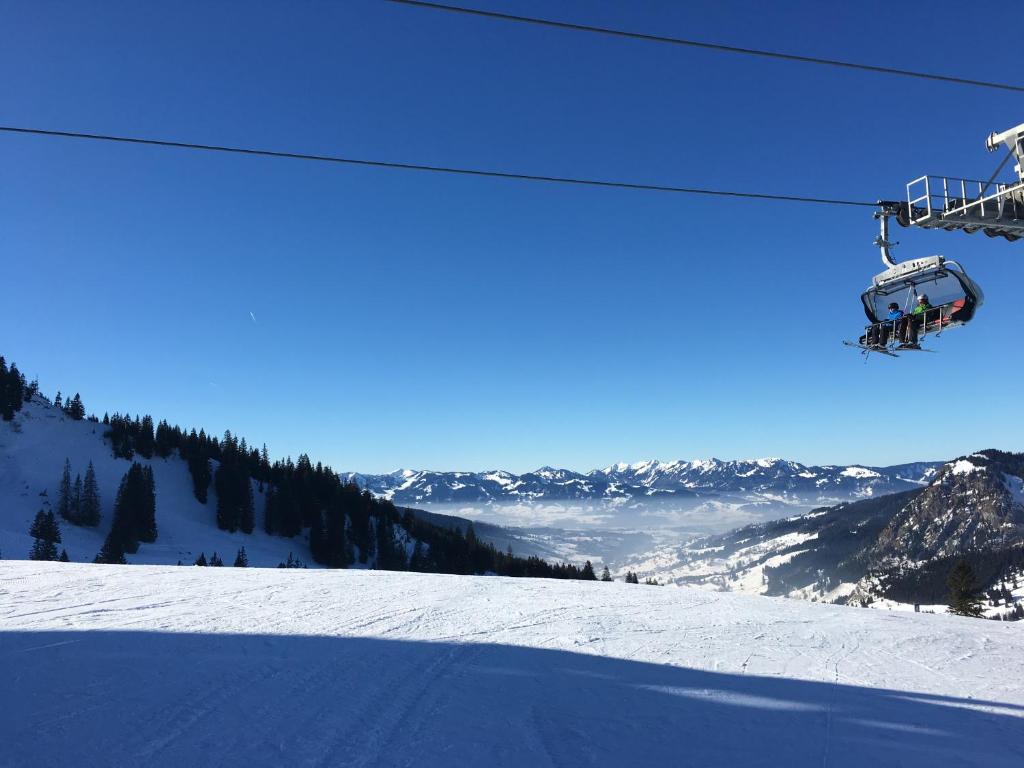 Alpenchalet Iseler v zimě