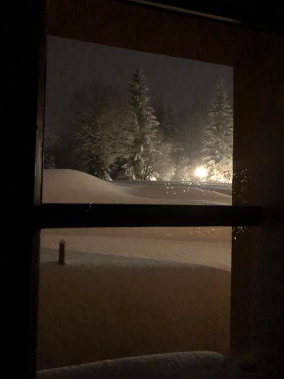 Ex Funivia Lussari v zimě