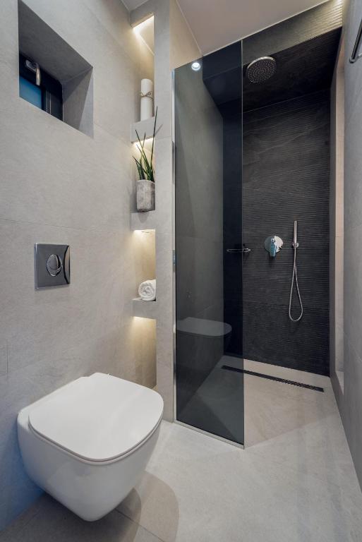 Koupelna v ubytování Horizon Luxury Suite
