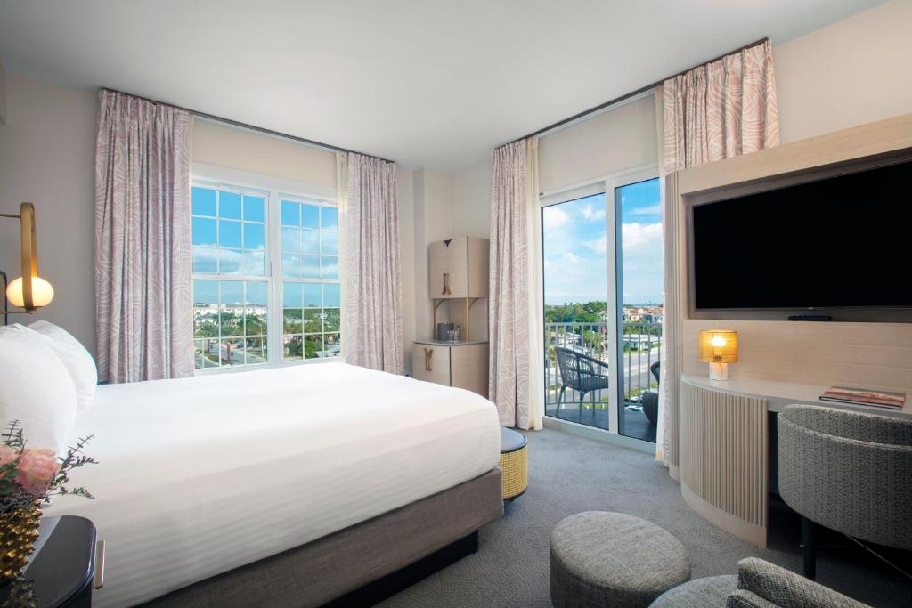 Cama ou camas em um quarto em The Don CeSar