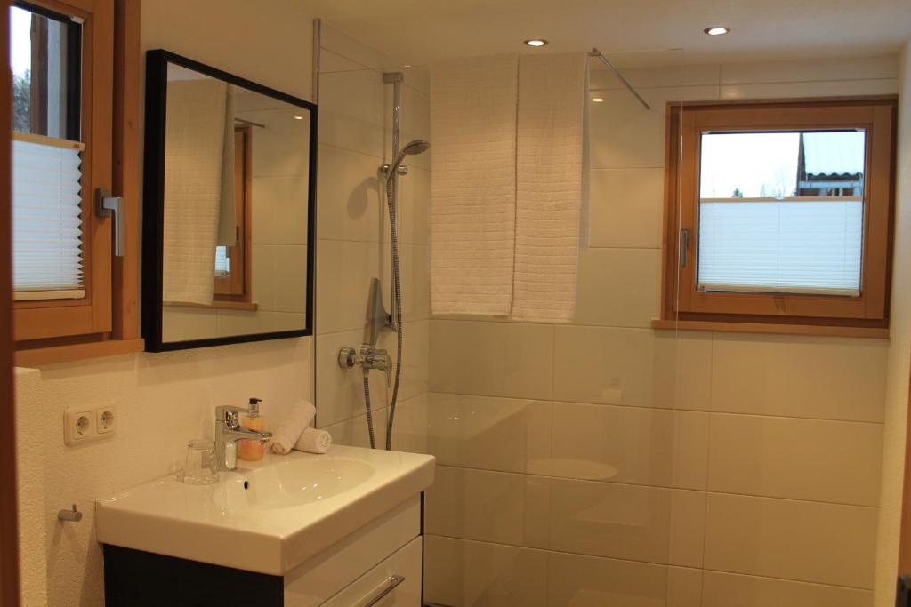 Kúpeľňa v ubytovaní Chalet am wilden Kaiser