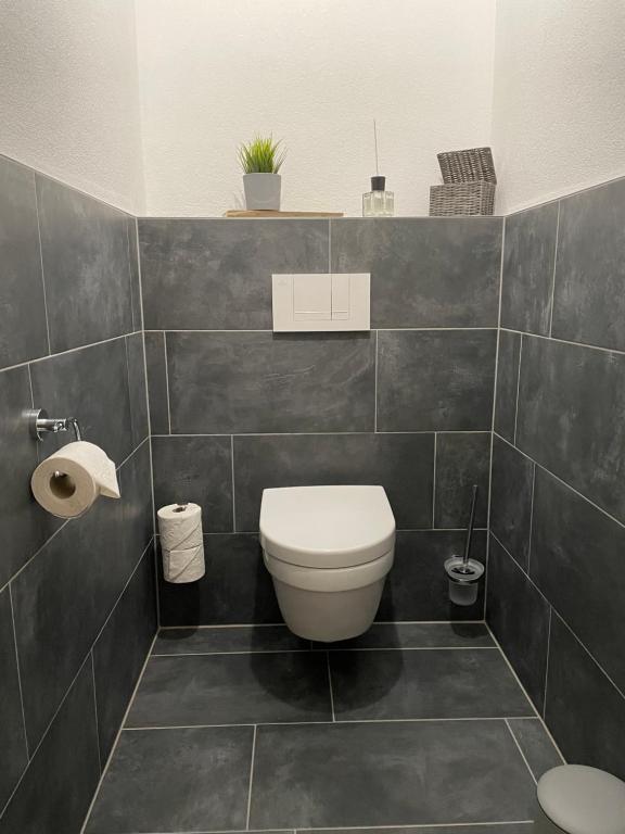 Koupelna v ubytování Mountainsuite