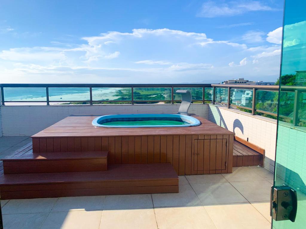  Luxuosa Cobertura com Piscina Praia Grande - Residencial Sophia I
