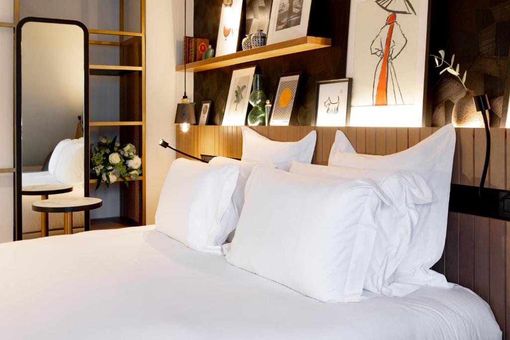 Letto o letti in una camera di Maison Mère