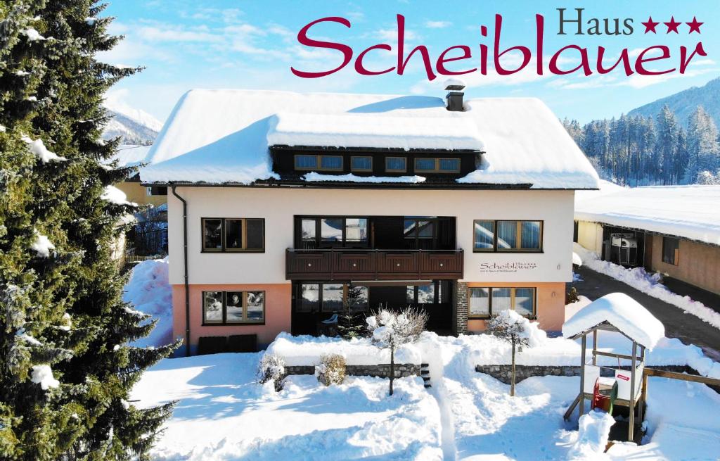 Haus Scheiblauer v zimě