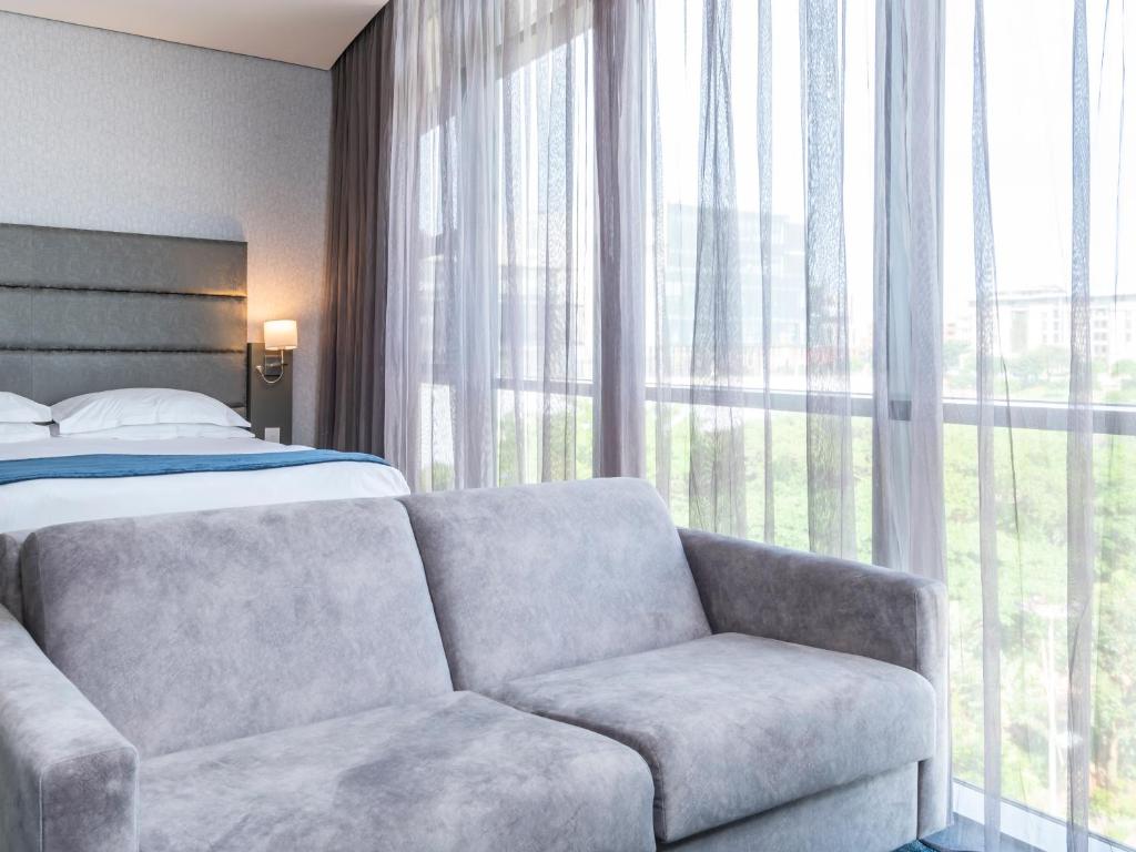 Posezení v ubytování aha Gateway Hotel Umhlanga