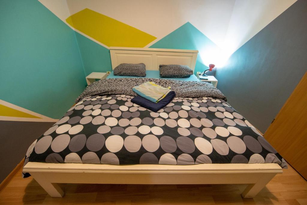 Postel nebo postele na pokoji v ubytování Hostel Cornel