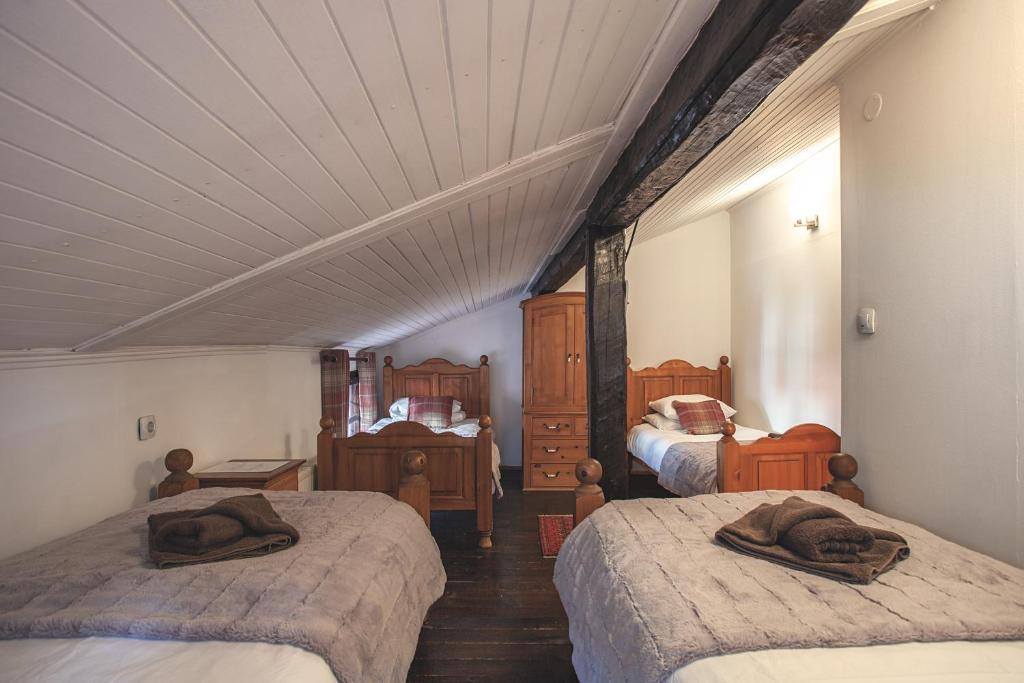 Postel nebo postele na pokoji v ubytování Chalet Jora - Total Chalets