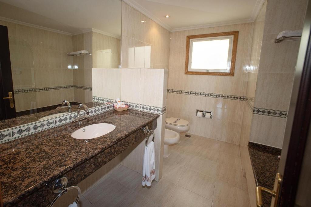 A bathroom at Motel Caribe