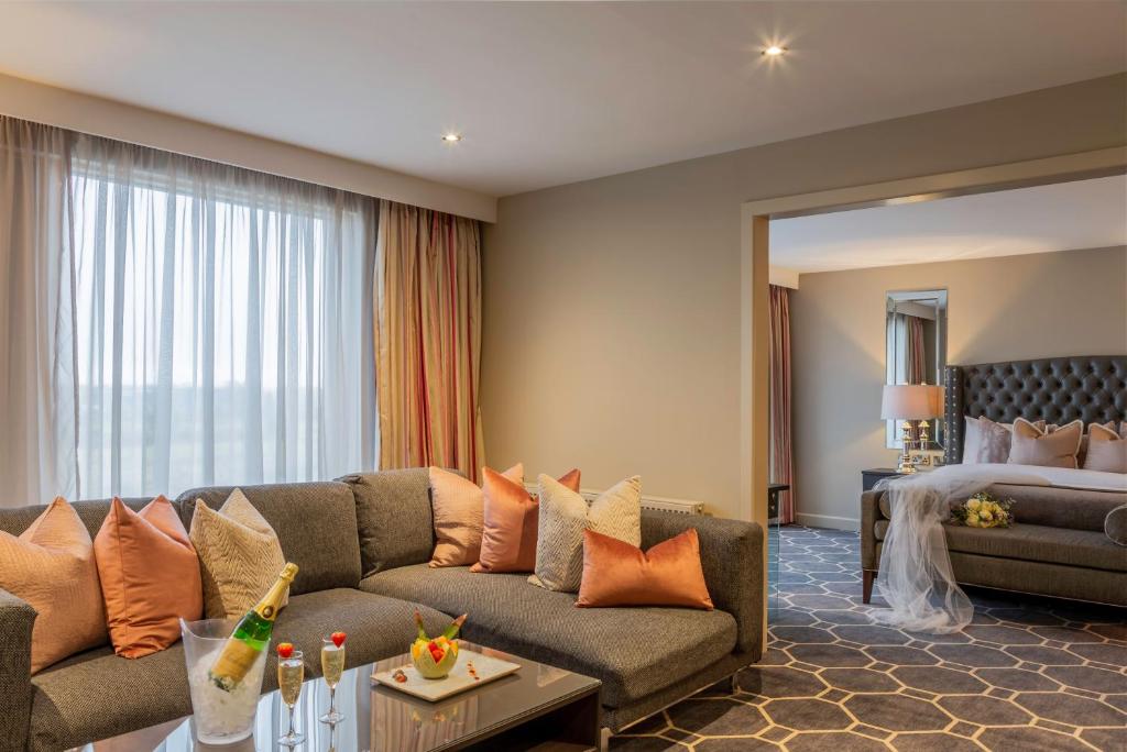 Posezení v ubytování Athlone Springs Hotel