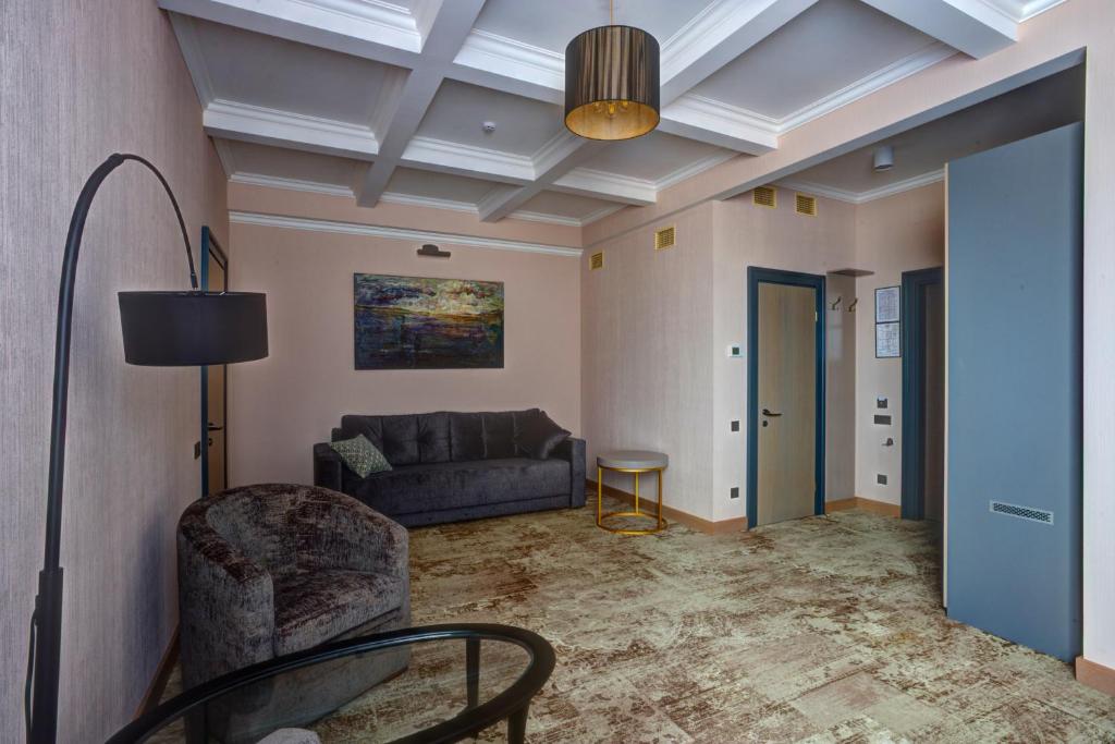 Posezení v ubytování Ayvazovsky Hotel