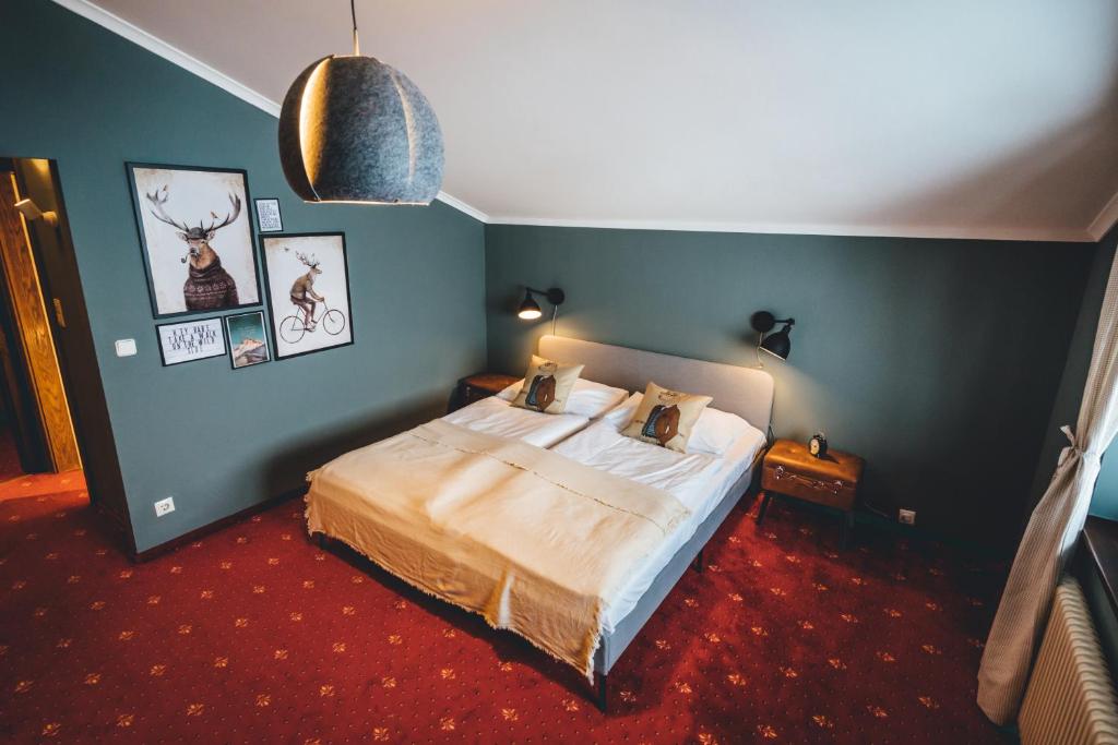 Postel nebo postele na pokoji v ubytování Hotel Sportalm - Adults Only Boutique Hotel