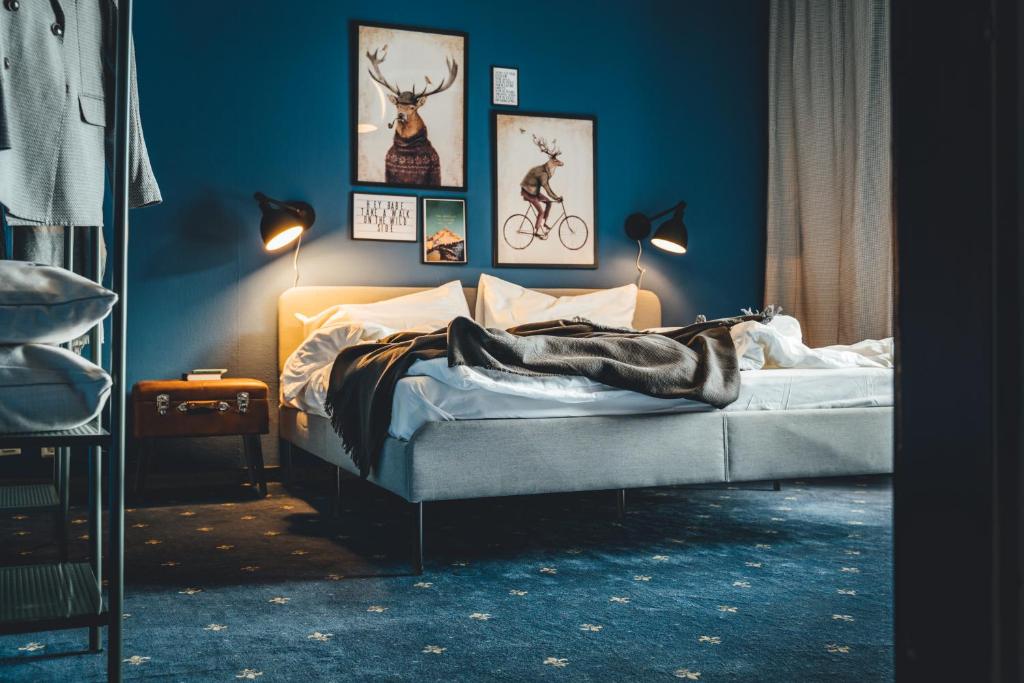 Postel nebo postele na pokoji v ubytování Hotel Sportalm - Adults Only Boutique Hotel