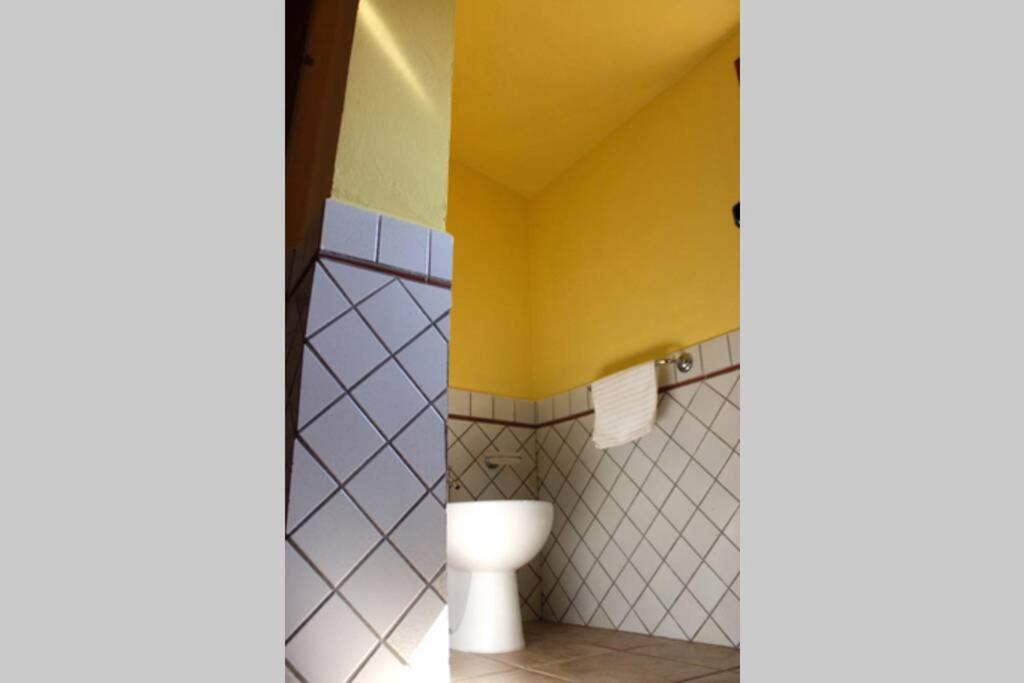Kúpeľňa v ubytovaní Appartamento I Pini