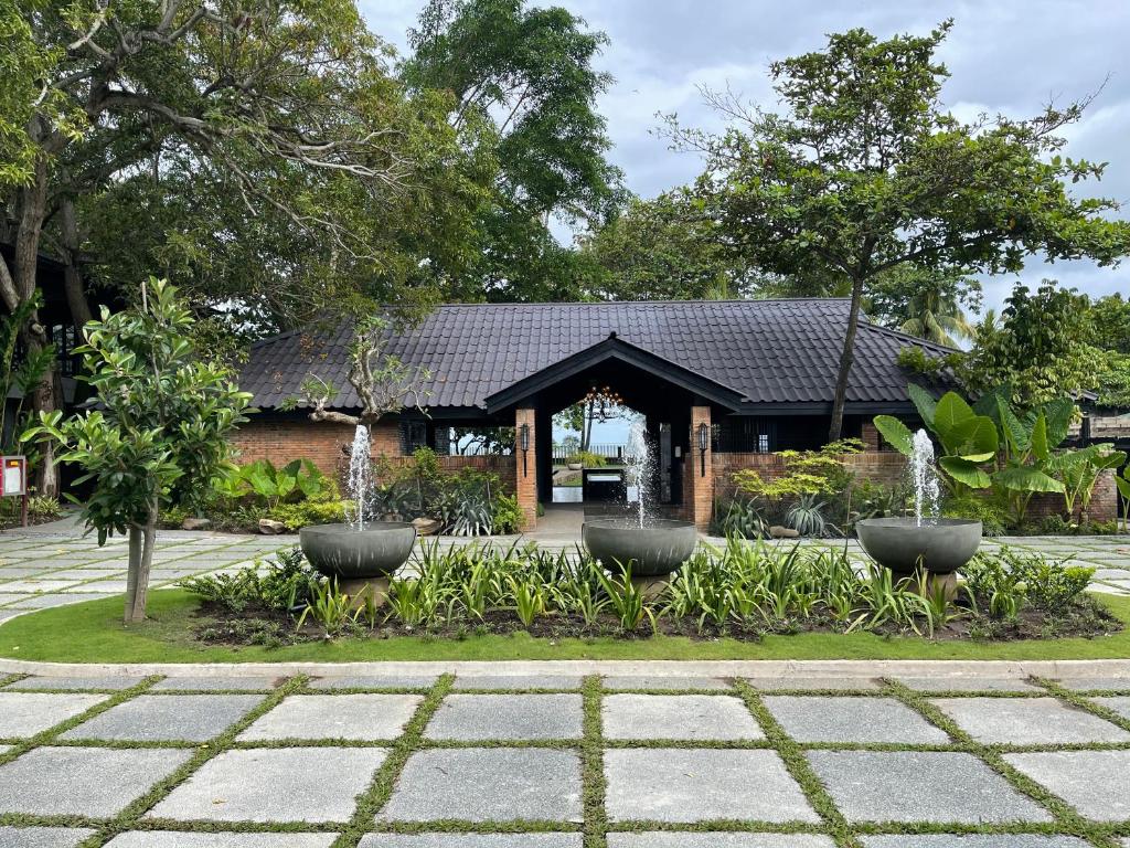 Zahrada ubytování The Henry Resort Dumaguete