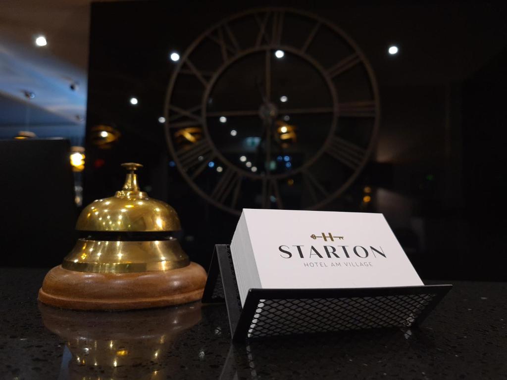 Certifikát, hodnocení, plakát nebo jiný dokument vystavený v ubytování Hotel Starton am Ingolstadt Village