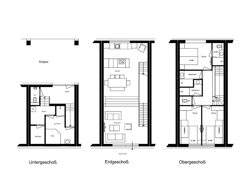 Půdorys ubytování Villa Kreischberg