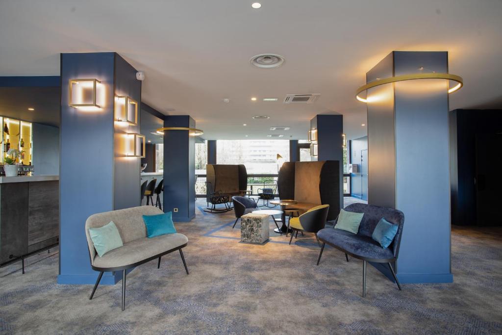 Χώρος καθιστικού στο Appart'City Collection Genève Aéroport - Ferney Voltaire