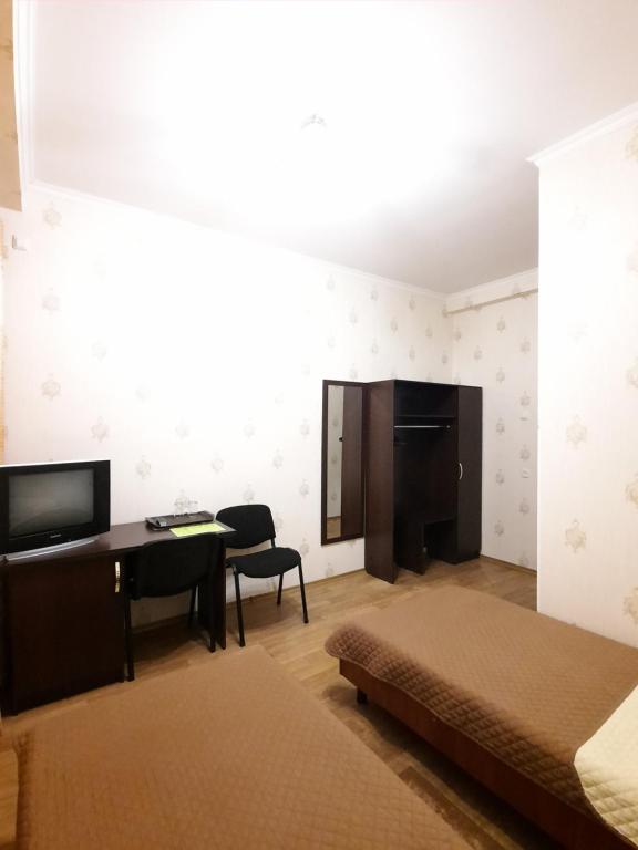 TV a/nebo společenská místnost v ubytování Hotel Aleksandria
