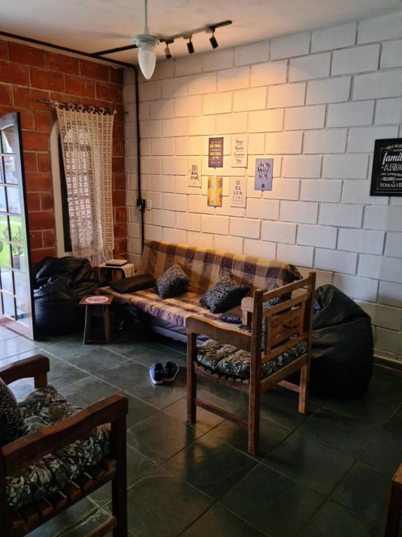  Casa Rústica em Massaguaçu