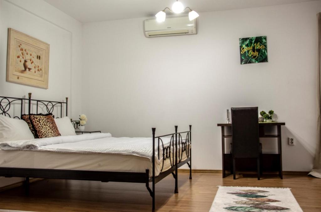 Postel nebo postele na pokoji v ubytování Happy Accomodation