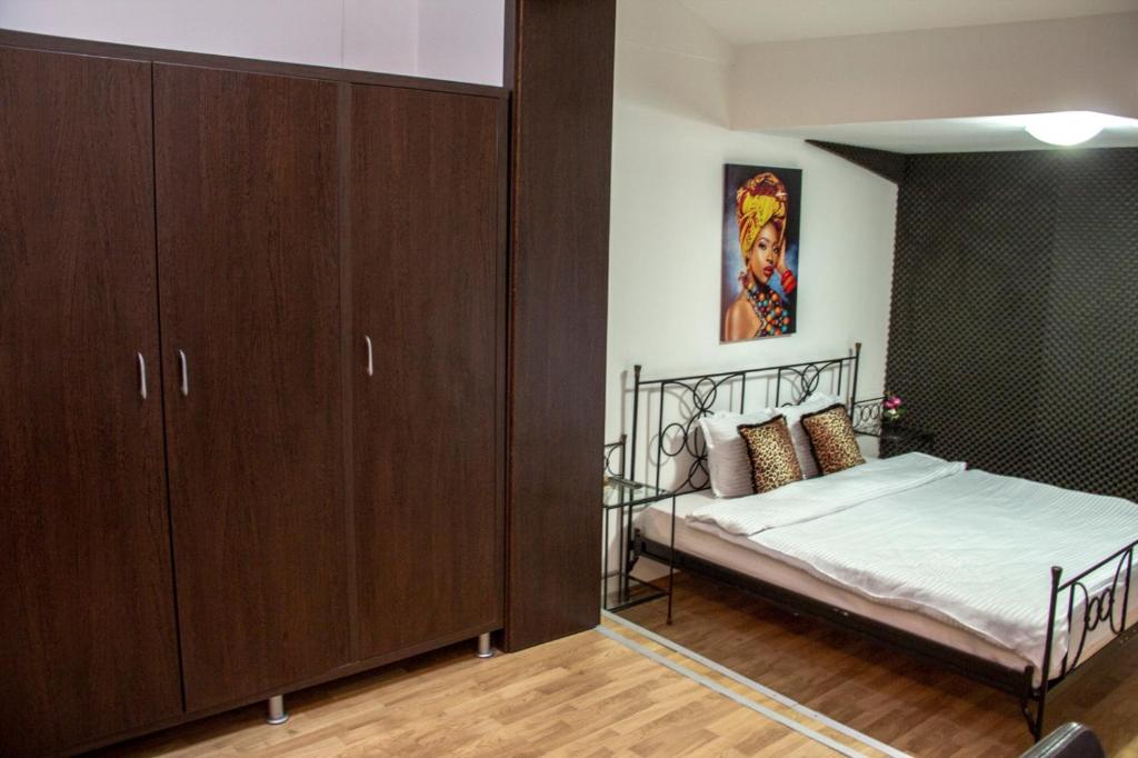 Postel nebo postele na pokoji v ubytování Happy Accomodation