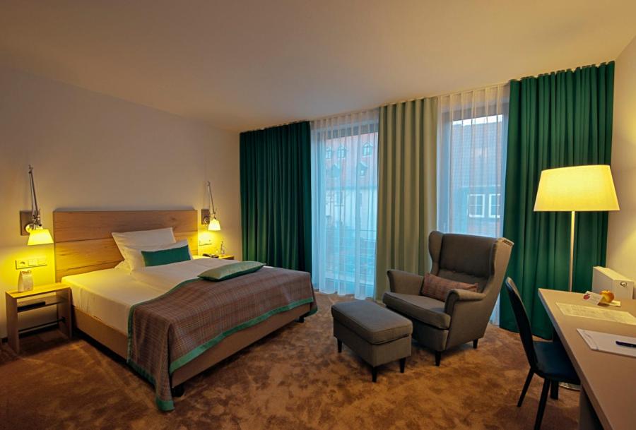 Hotel Stadtpalais - Habitación Tamaño Queen En La Parte Moderna.
