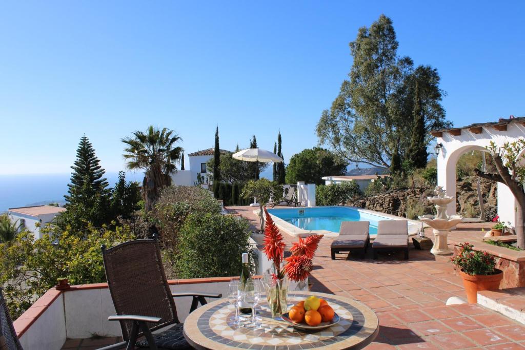 Bazén v ubytování Villa Tranquila - Costa del Sol - Great Seaview - Priv Pool - 3 bed nebo v jeho okolí