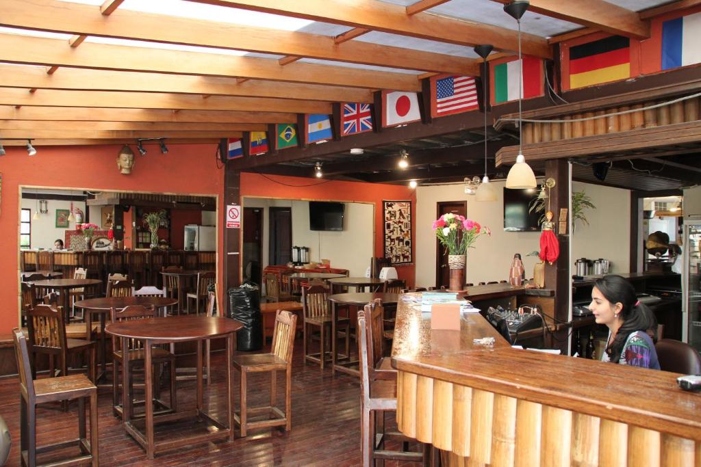 Restaurace v ubytování Hostal Alcala