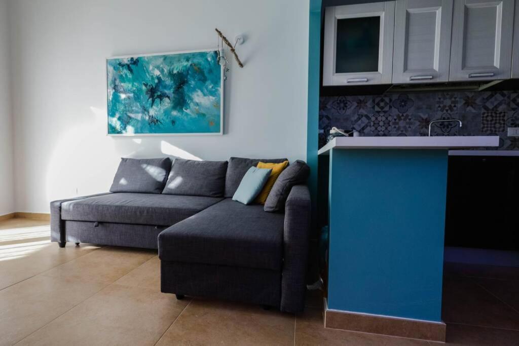 Posezení v ubytování "LUMINARIA" casa nuova in Salento fronte mare!!!