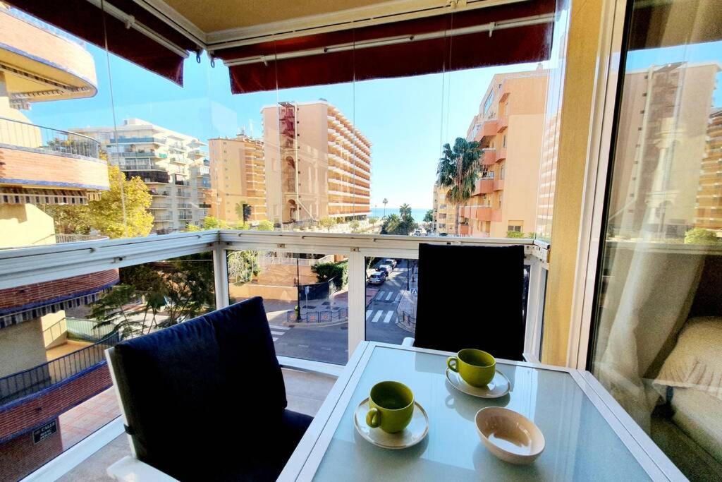 En balkon eller terrasse på Boliches parking & beach