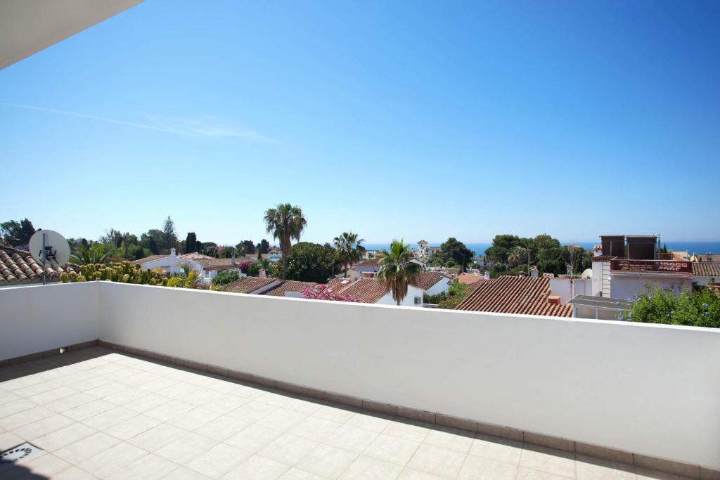 Balkón nebo terasa v ubytování Modern Villa close to Costabella beach