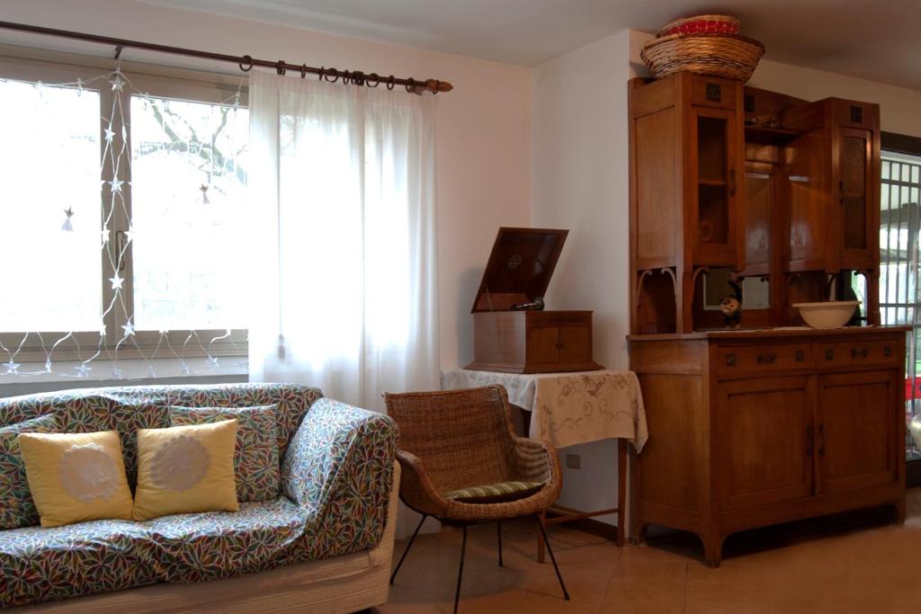 Area soggiorno di Bed and Breakfast Miotto