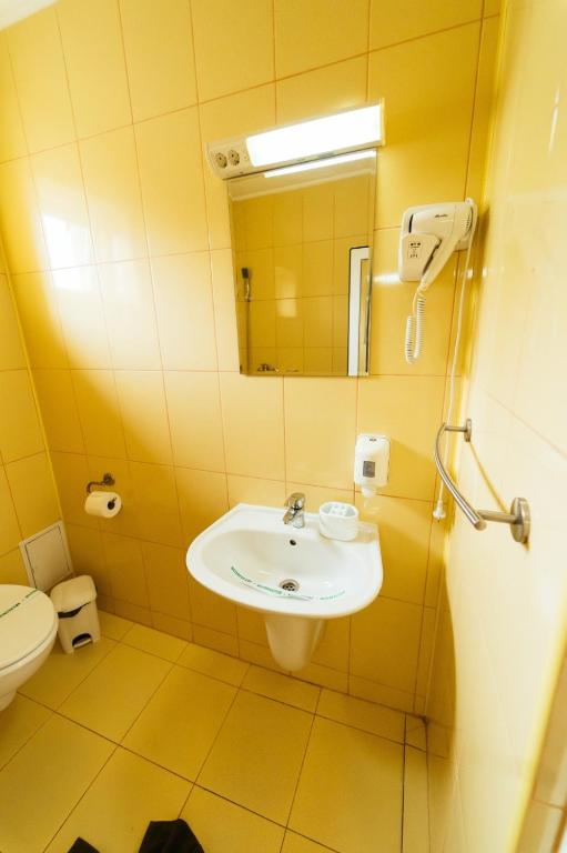 Koupelna v ubytování Complex Marinn Costinesti