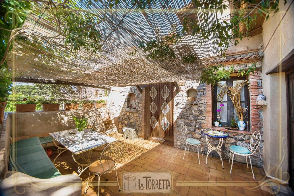 Patio nebo venkovní prostory v ubytování B&B La Torretta