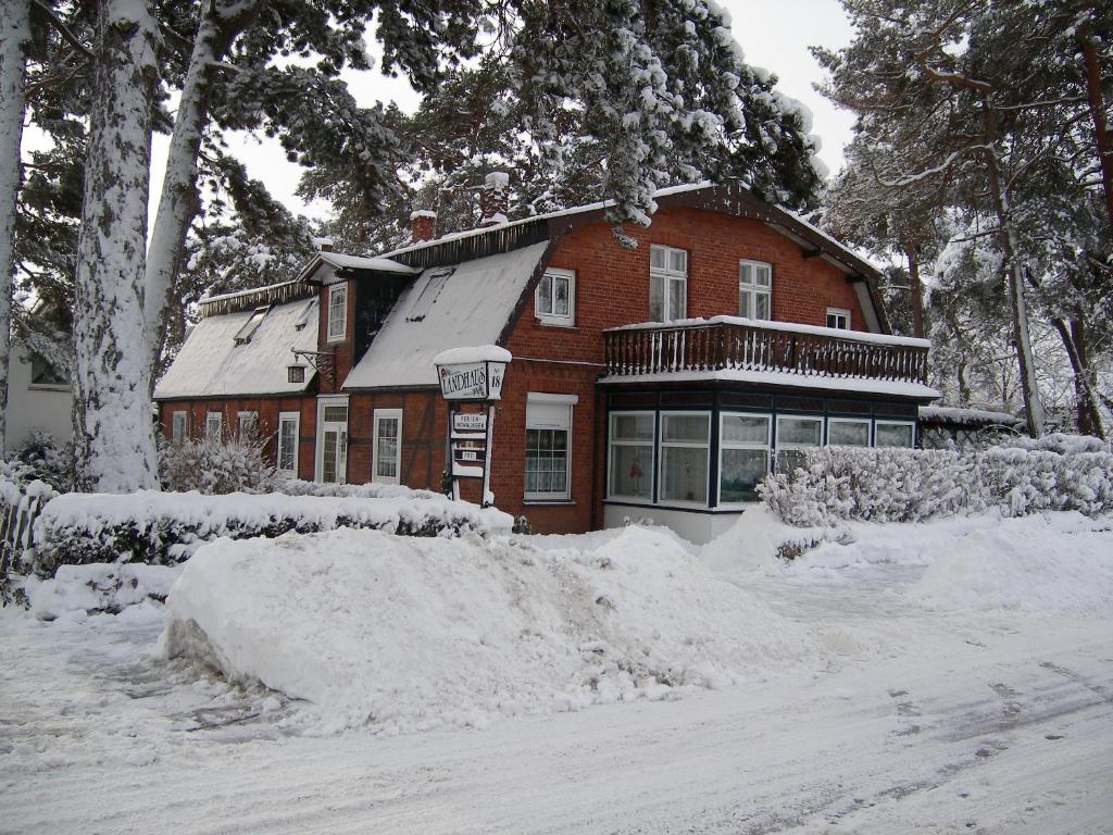 Landhaus Voß v zimě