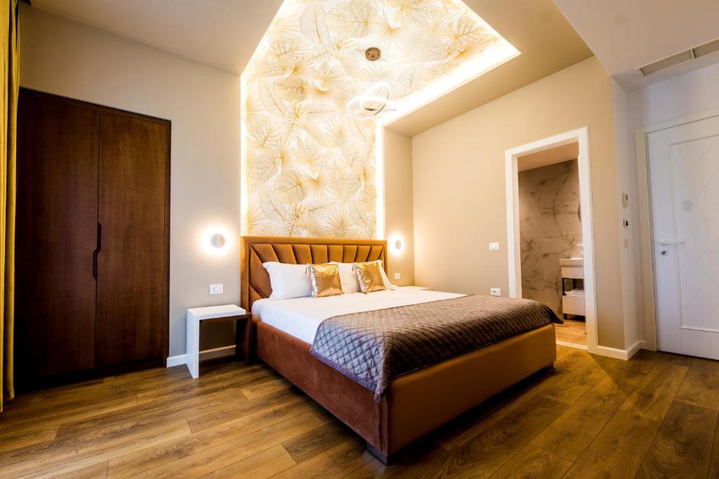 Postel nebo postele na pokoji v ubytování Hotel Bonsai