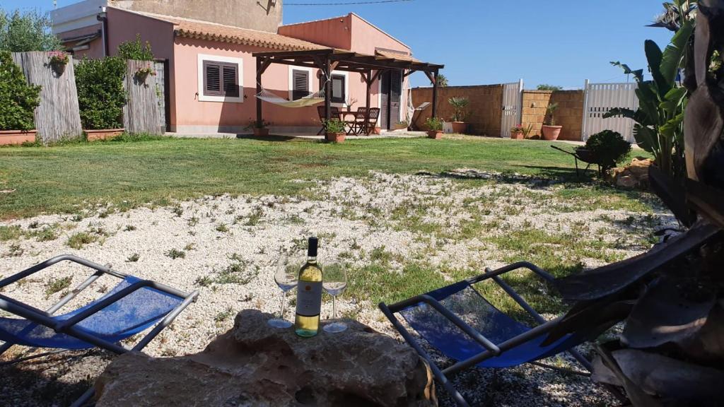 Zahrada ubytování CASA PAOLO IN VAL DI NOTO